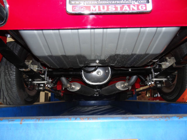 1965 Red Ford Mustang Coupe
