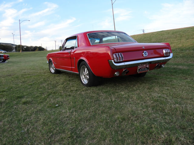 1965 Red Ford Mustang Coupe