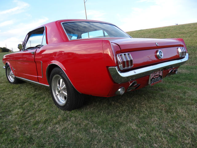 1965 Red Ford Mustang Coupe