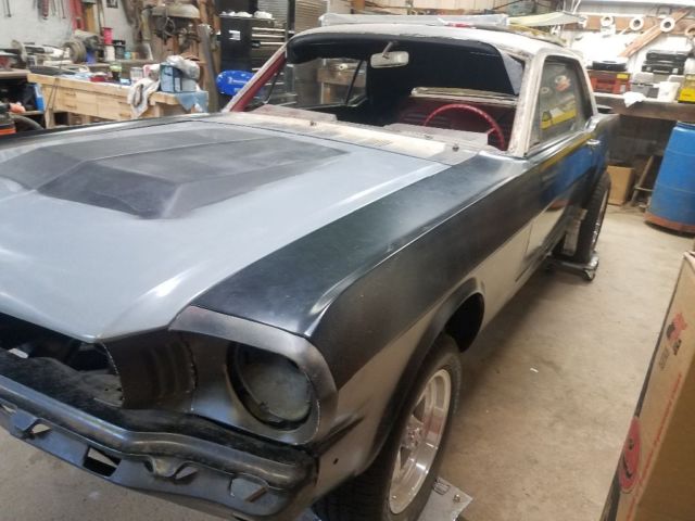 1965 Primer Ford Mustang Coupe