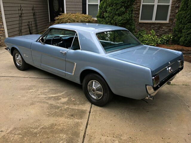 1965 Blue Ford Mustang Coupe