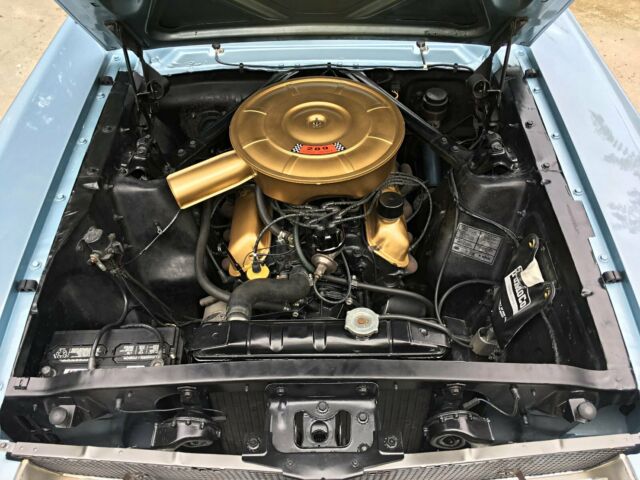 1965 Blue Ford Mustang Coupe