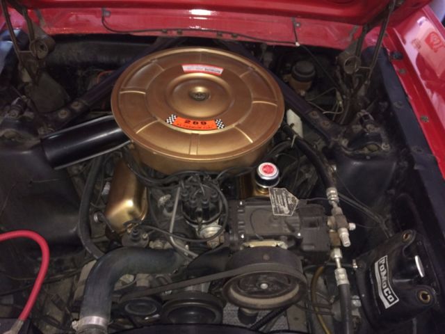 1965 Red Ford Mustang Coupe