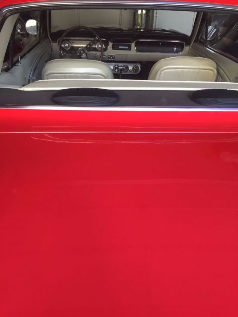 1965 Red Ford Mustang Coupe