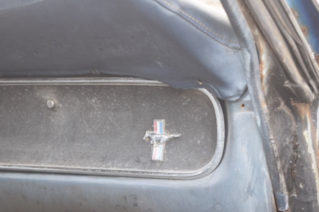 1965 Blue Ford Mustang Coupe