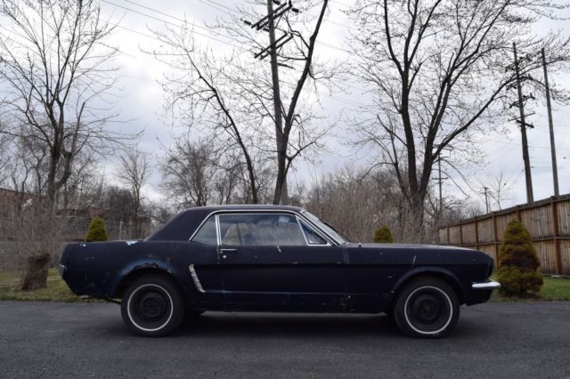 1965 Blue Ford Mustang Coupe