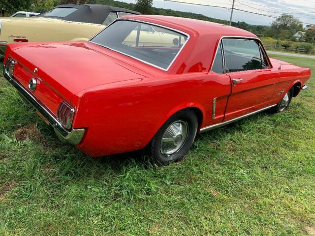 1965 Red Ford Mustang Coupe