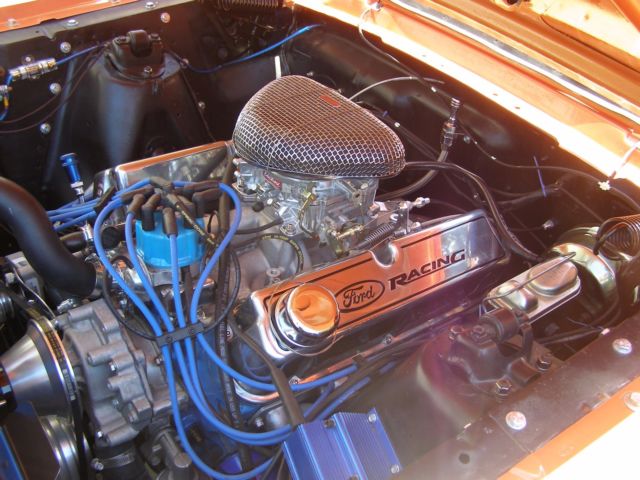 1965 Lamborghini Orange Pearl Ford Mustang Coupe