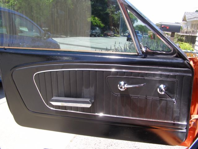 1965 Lamborghini Orange Pearl Ford Mustang Coupe