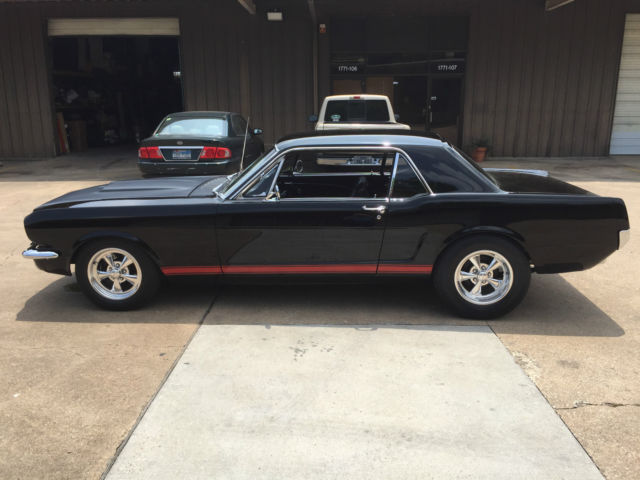 1965 Black Ford Mustang Coupe
