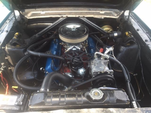 1965 Blue Ford Mustang Coupe