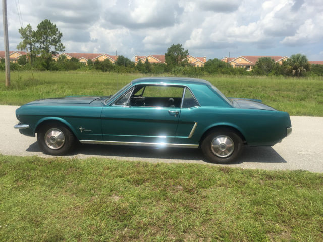 1965 Blue Ford Mustang Coupe