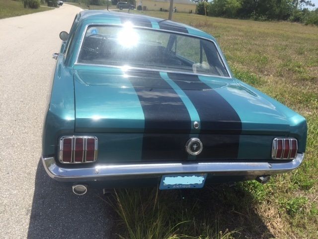 1965 Blue Ford Mustang Coupe