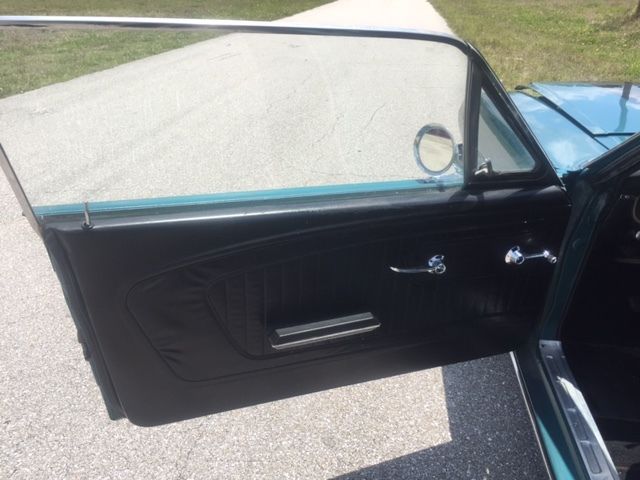 1965 Blue Ford Mustang Coupe