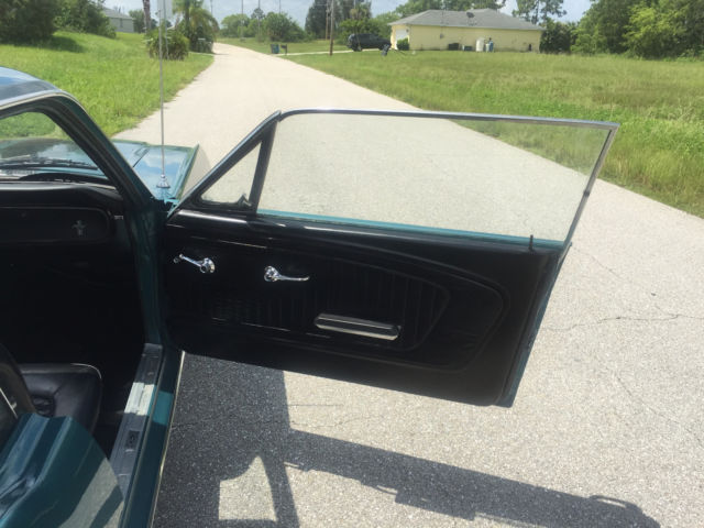 1965 Blue Ford Mustang Coupe