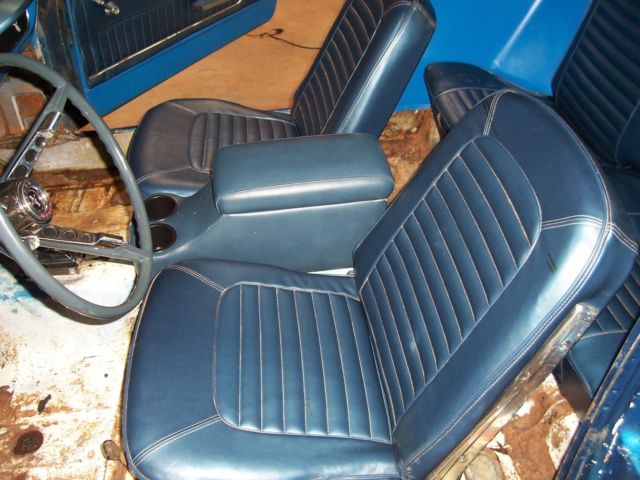 1965 Blue Ford Mustang Coupe