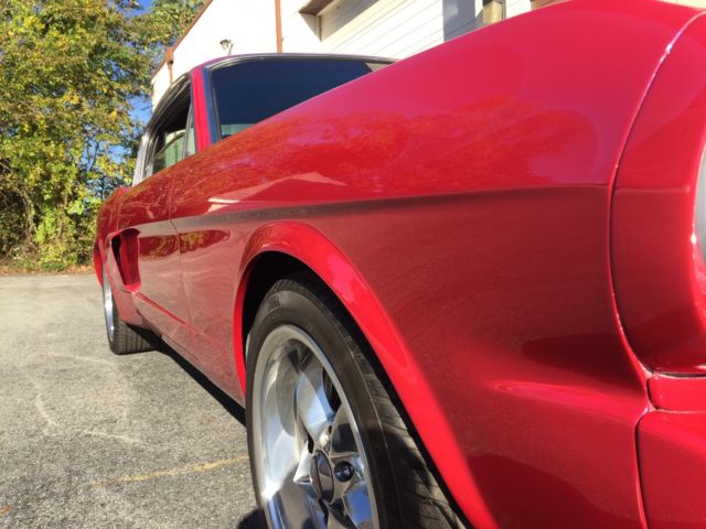 1965 Red Ford Mustang Coupe