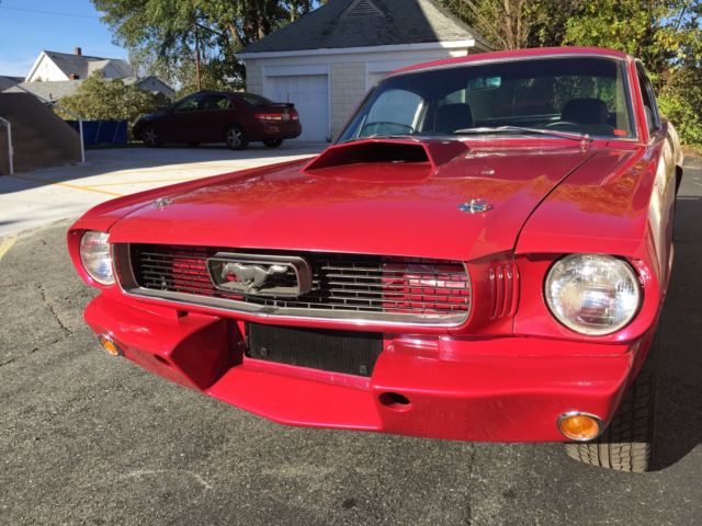 1965 Red Ford Mustang Coupe