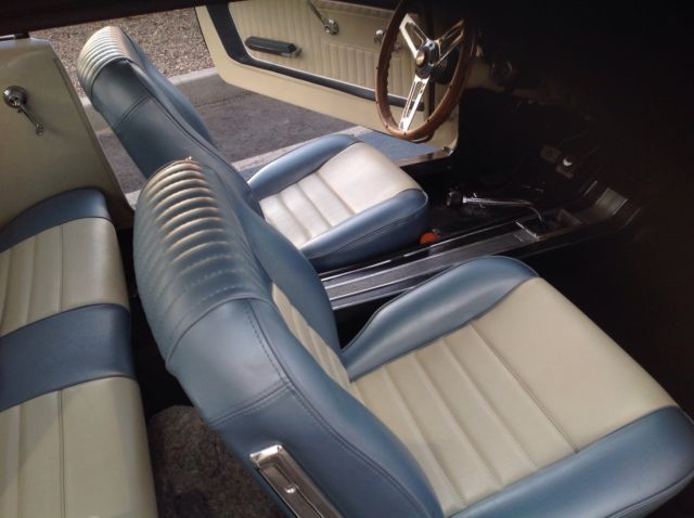 1965 White Ford Mustang Coupe