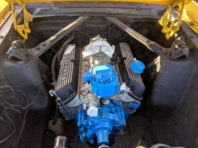 1965 Yellow Ford Mustang Coupe