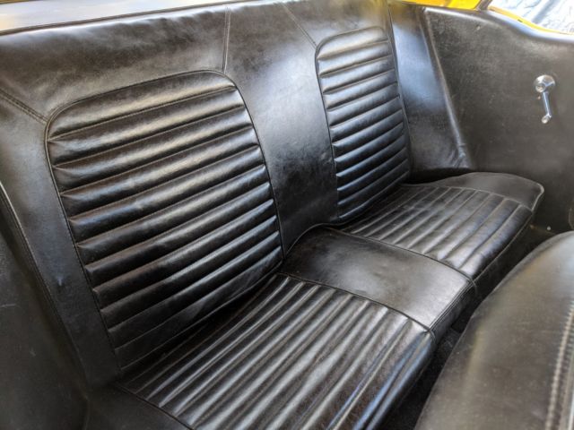 1965 Yellow Ford Mustang Coupe