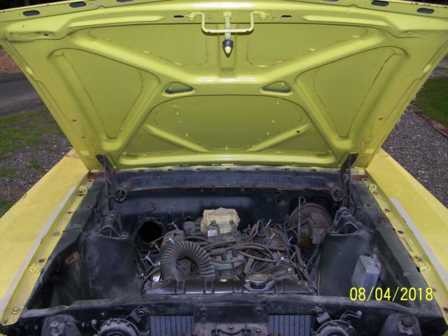 1965 Yellow Ford Mustang Fastback