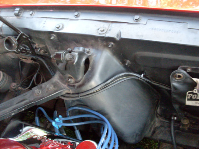 1965 Red Ford Mustang