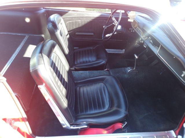 1965 Red Ford Mustang Fastback