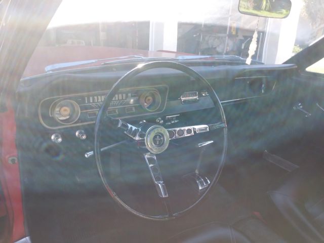 1965 Red Ford Mustang Fastback