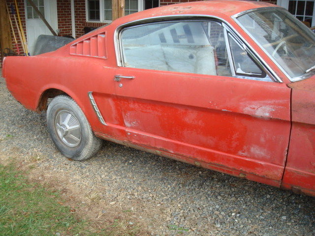 1965 Red Ford Mustang FASTBACK