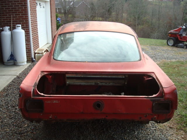 1965 Red Ford Mustang FASTBACK