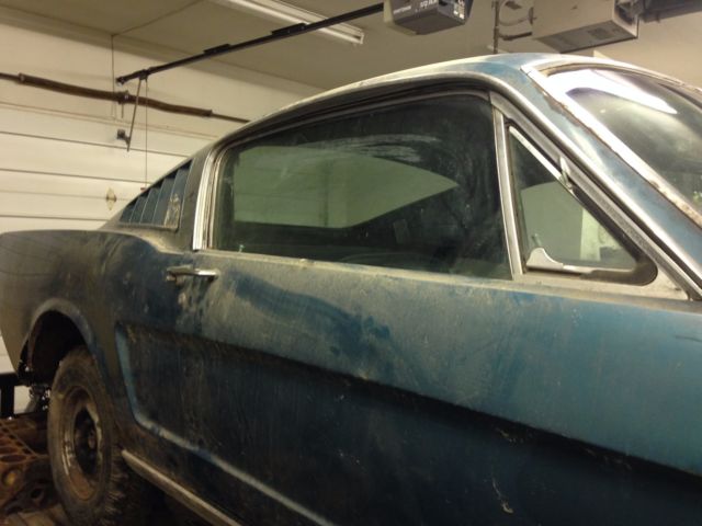 1965 Blue Ford Mustang Coupe