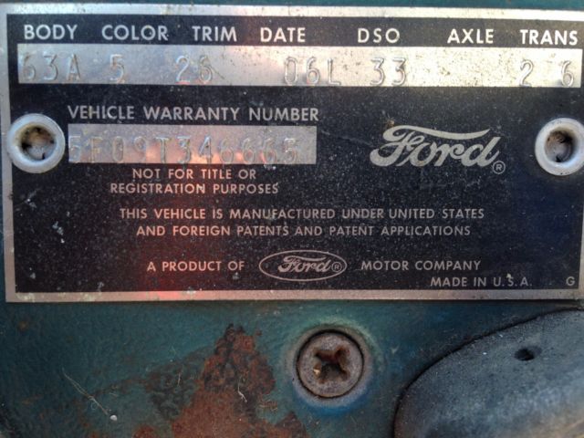 1965 Blue Ford Mustang Coupe