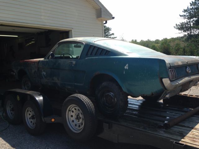 1965 Blue Ford Mustang Coupe