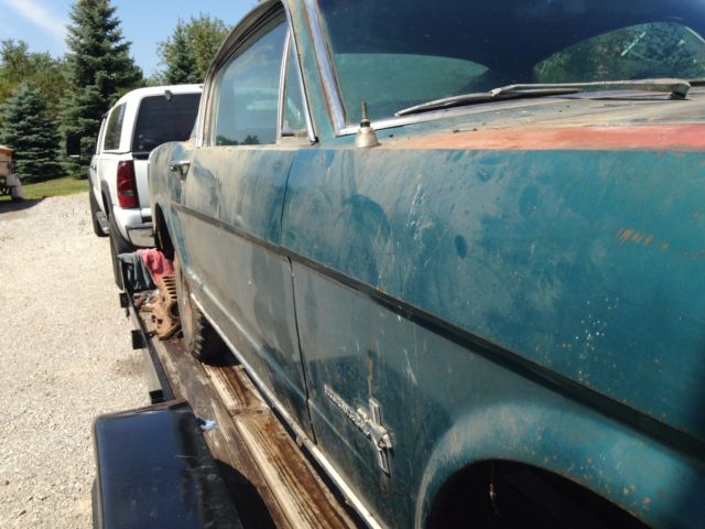 1965 Blue Ford Mustang Coupe