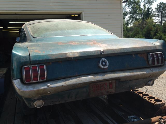 1965 Blue Ford Mustang Coupe
