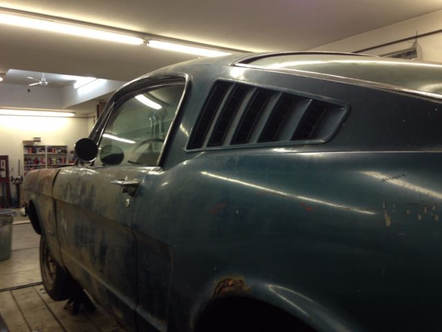 1965 Blue Ford Mustang Coupe