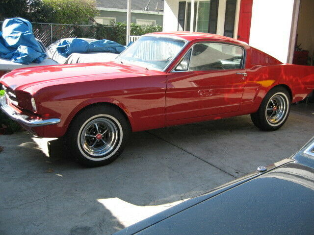 1965 Red Ford Mustang Fastback