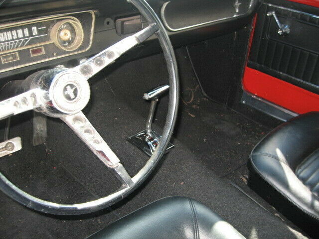 1965 Red Ford Mustang Fastback