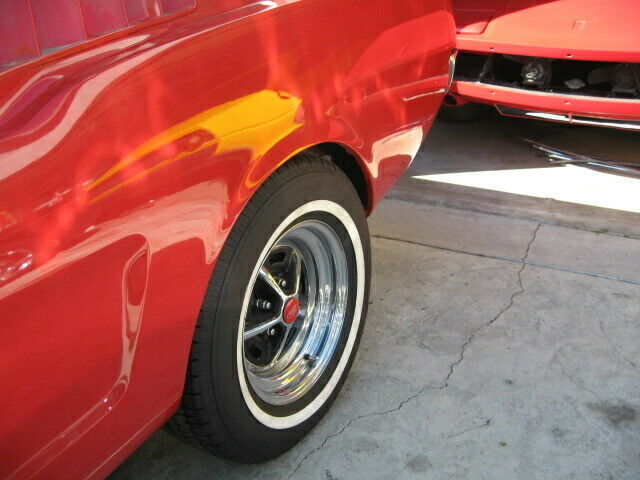 1965 Red Ford Mustang Fastback