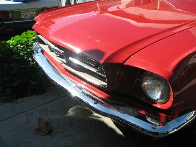 1965 Red Ford Mustang Fastback