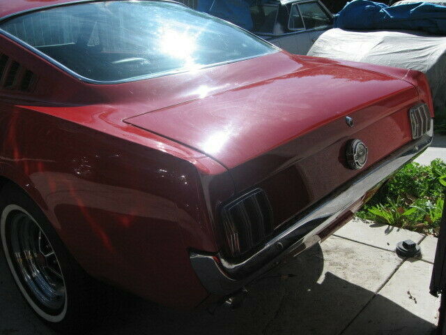 1965 Red Ford Mustang Fastback