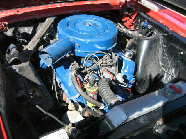 1965 Red Ford Mustang Fastback