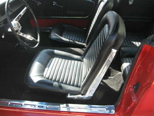 1965 Red Ford Mustang Fastback