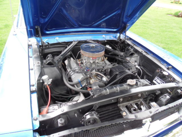 1965 Blue Ford Mustang Fastback