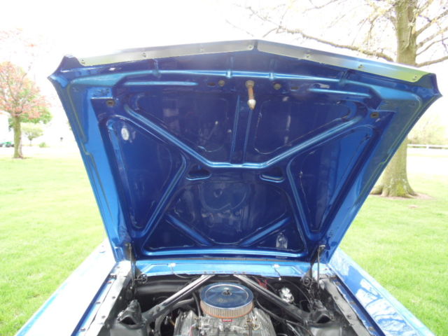 1965 Blue Ford Mustang Fastback