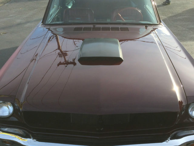 1965 Vintage Burgandy Ford Mustang Fastback