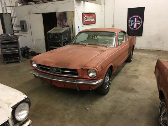 1965 RED Ford Mustang fastback