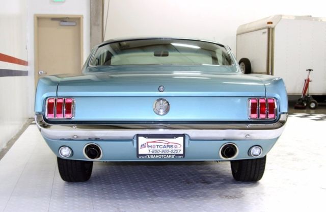 1965 Turqoise Ford Mustang --