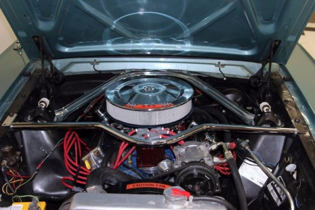 1965 Turqoise Ford Mustang --